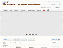 Tablet Screenshot of mobili.bg
